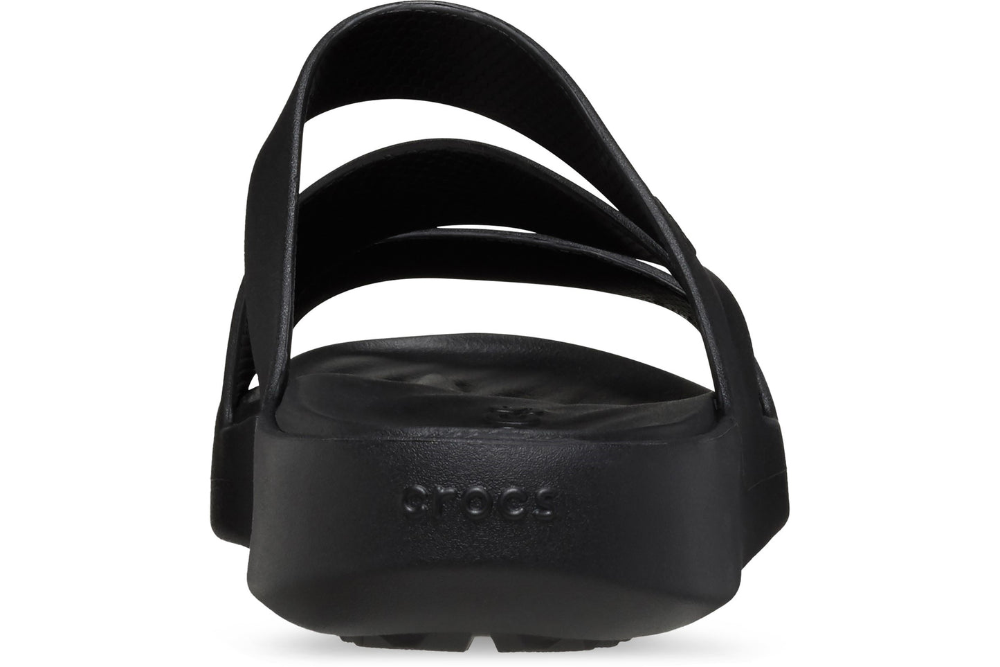 Crocs Getaway Strappy Black Womens Sandals