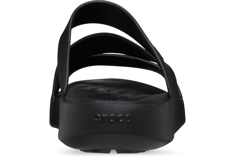 Crocs Getaway Strappy Black Womens Sandals