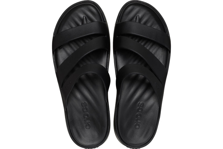 Crocs Getaway Strappy Black Womens Sandals