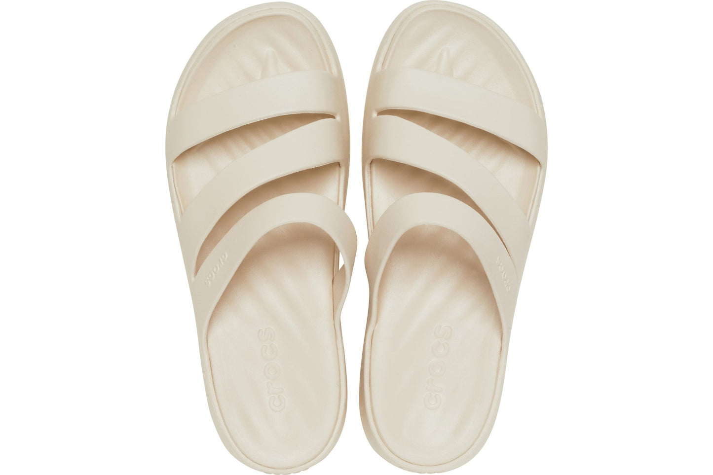 Crocs Getaway Strappy Stucco Womens Sandals