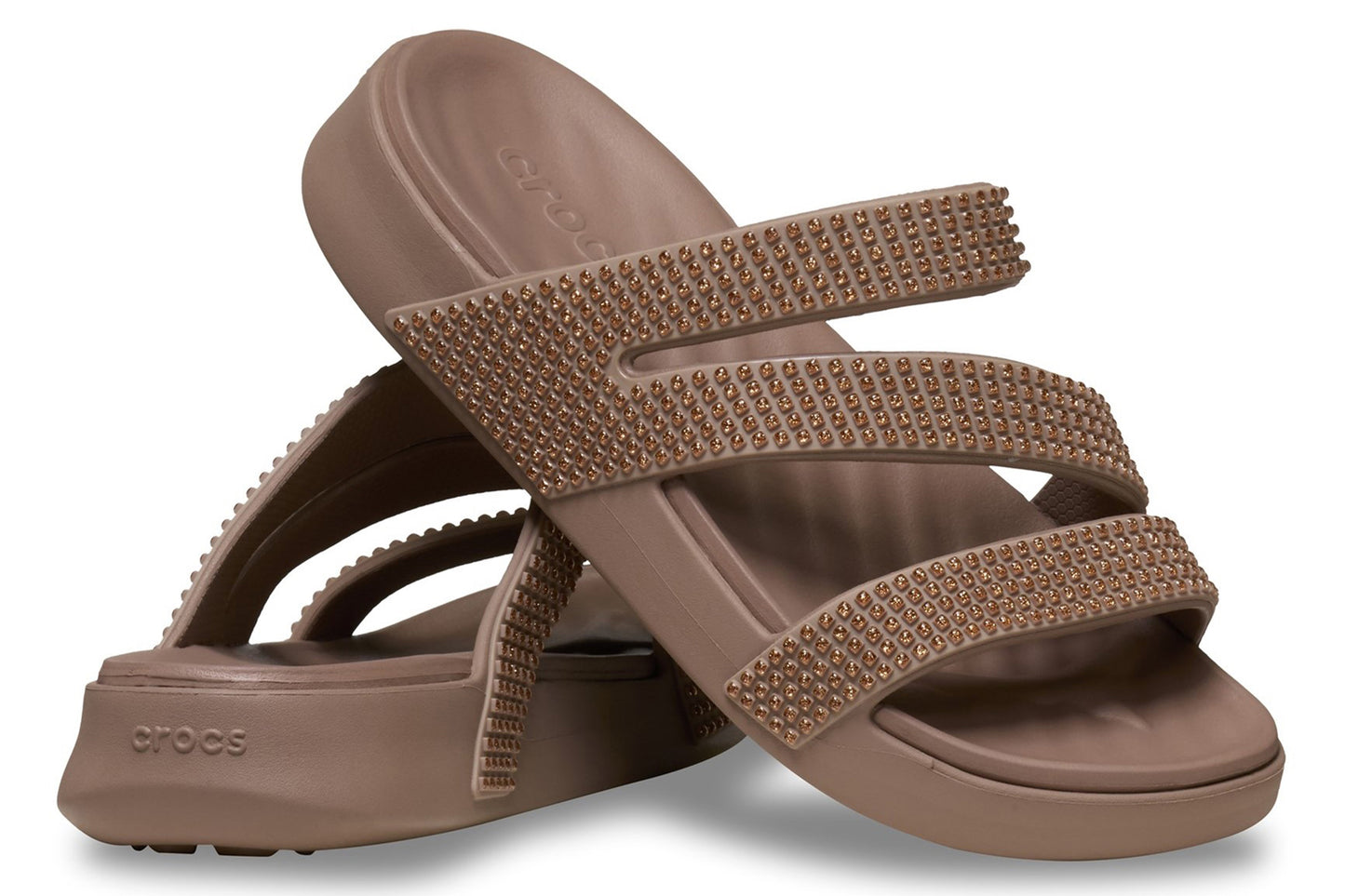 Crocs Getaway Strappy Latte Womens Sandals