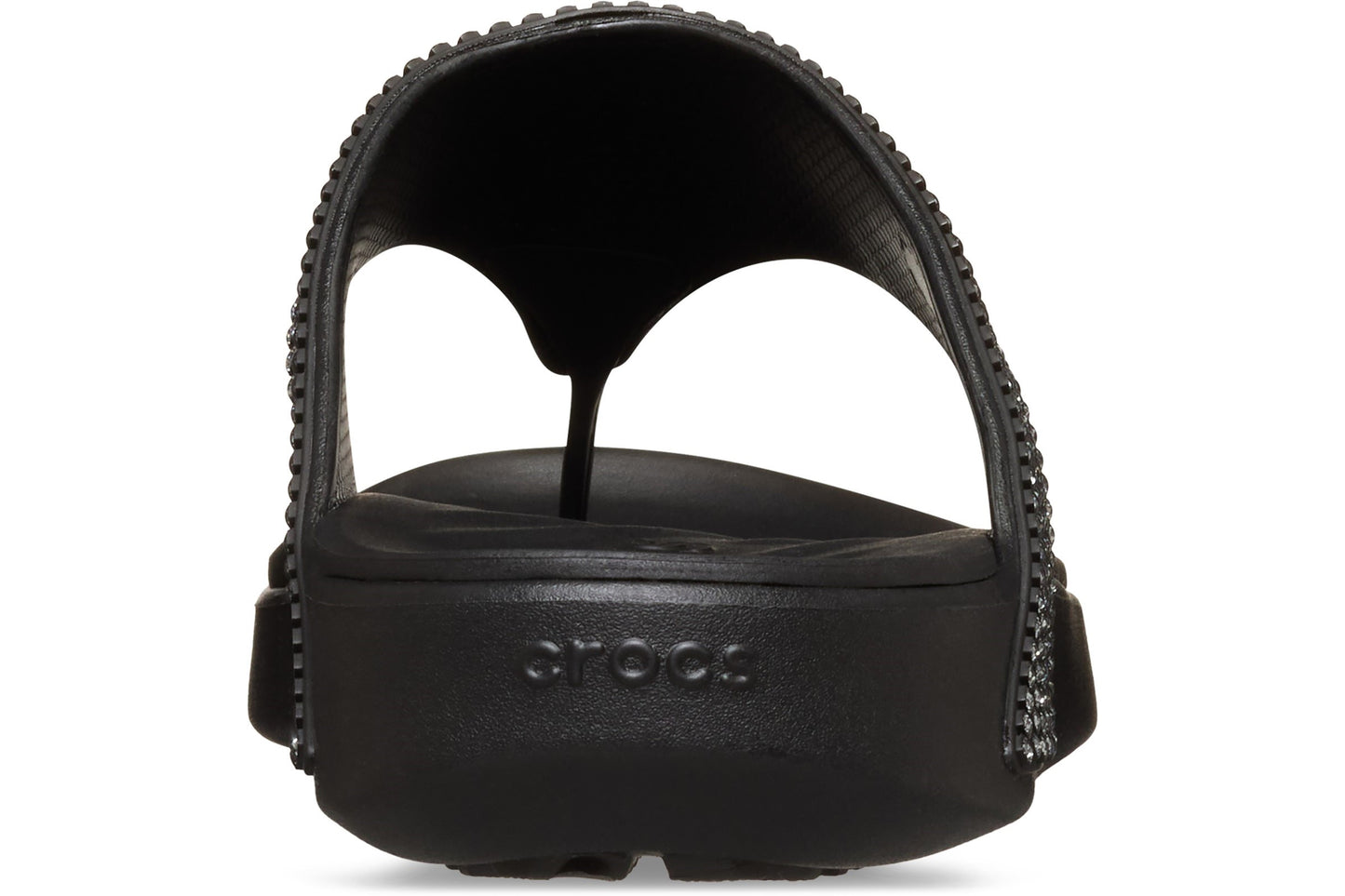 Crocs Getaway Triangle Flip Black Womens Sandals