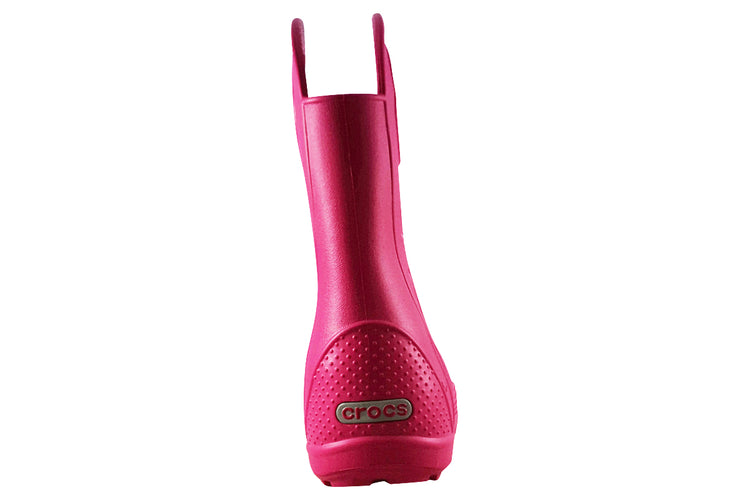 Crocs Handle It Rainboot 12803 Candy Pink Boys Wellingtons