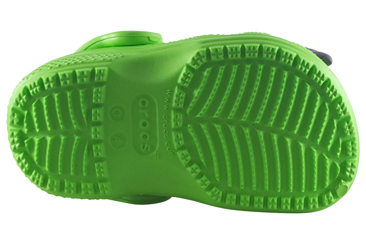 crocs i am dinosaur 209700 green slime sole