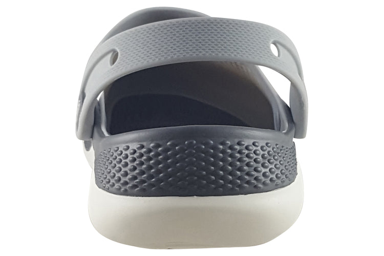 Crocs Lite Ride Clog 206708 Light Grey/Slate Grey Womens Sandals