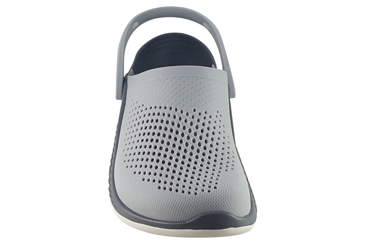 Crocs Lite Ride Clog 206708 Light Grey/Slate Grey Womens Sandals