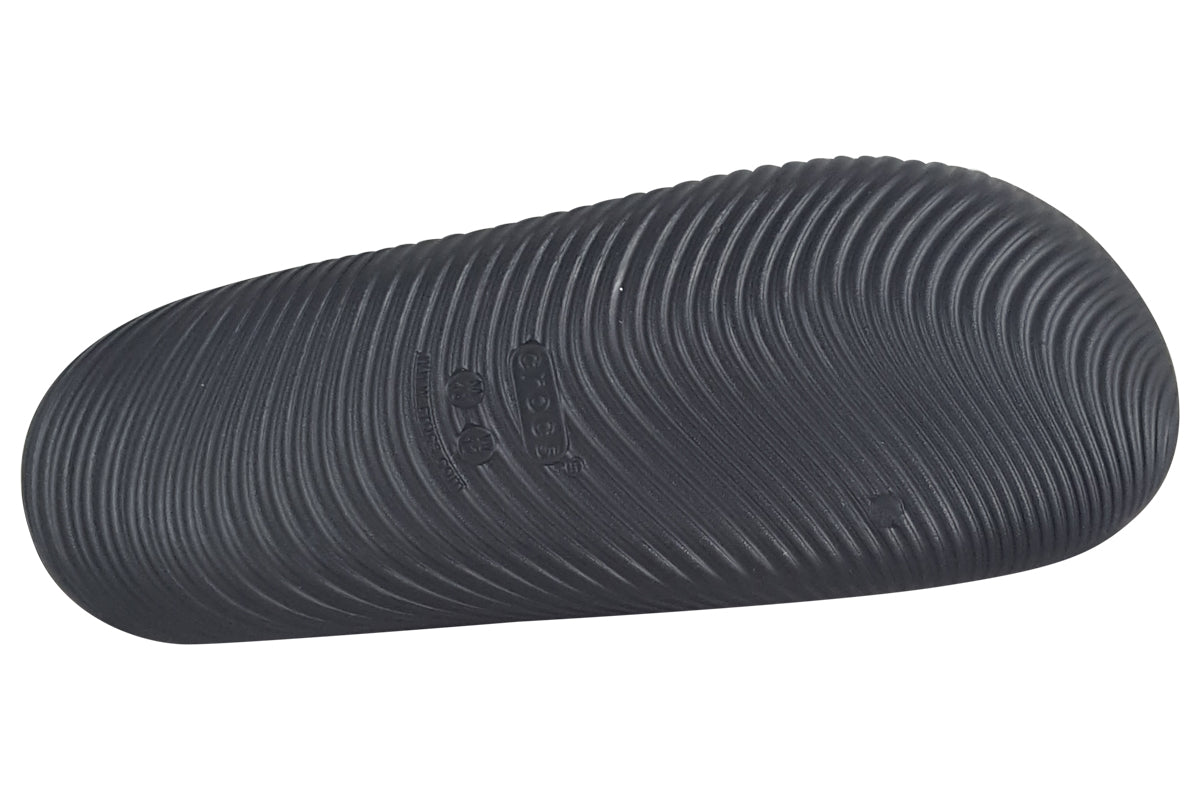 crocs mellow slide 208392 black sole