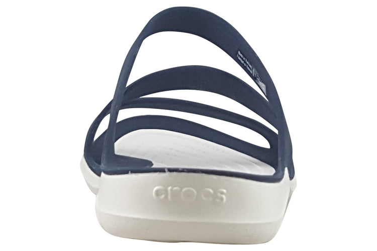 Crocs Swiftwater Sandal 203998 Navy/White Womens Sandals