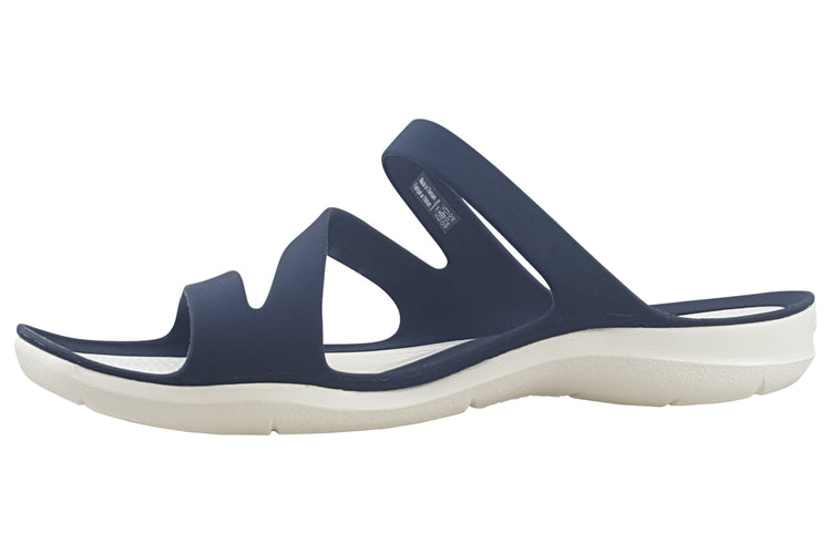 Crocs Swiftwater Sandal 203998 Navy/White Womens Sandals