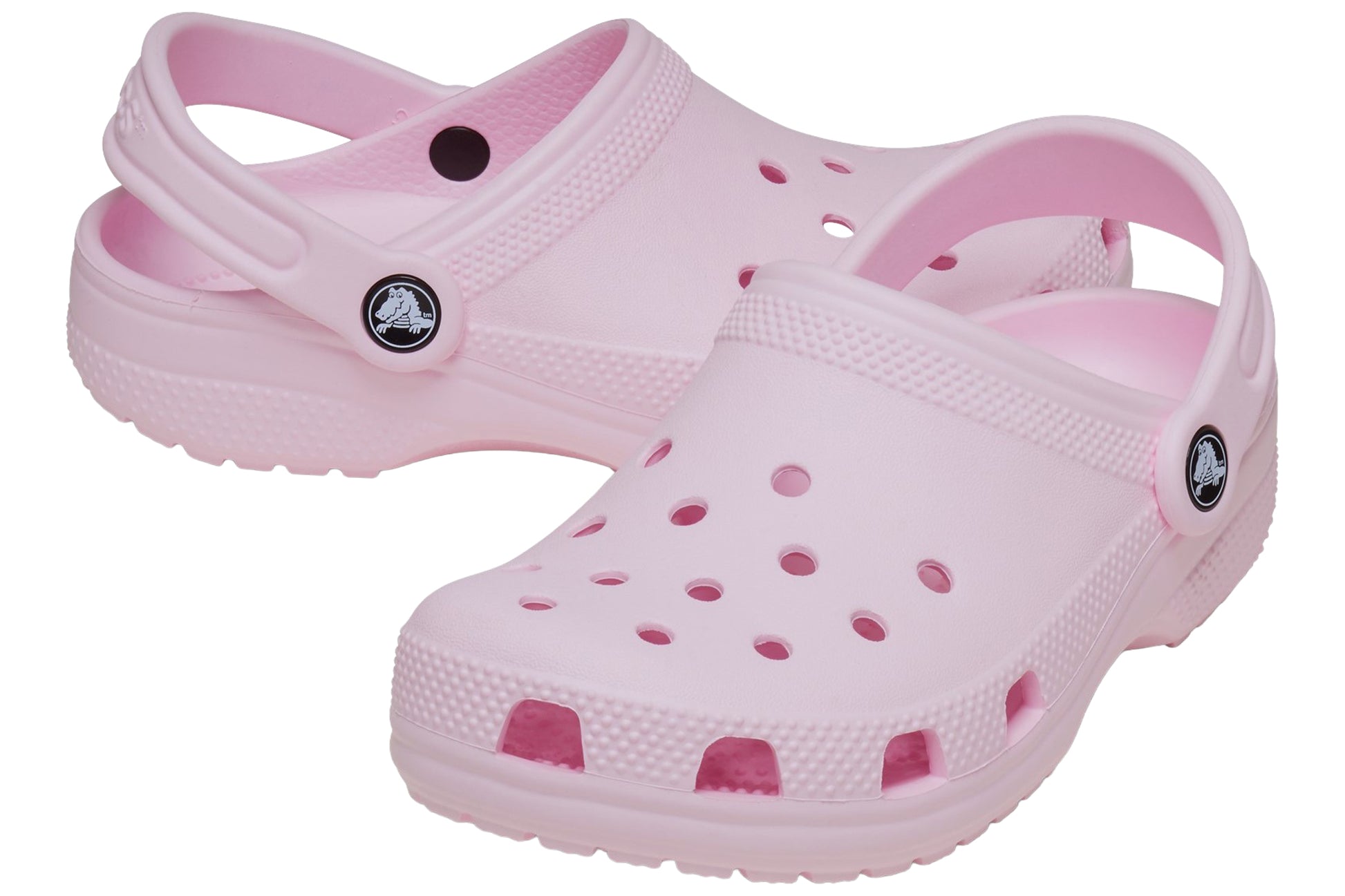 crocs-toddler-classic-clog-pink-milk-childrens-beach-left-angle-pair