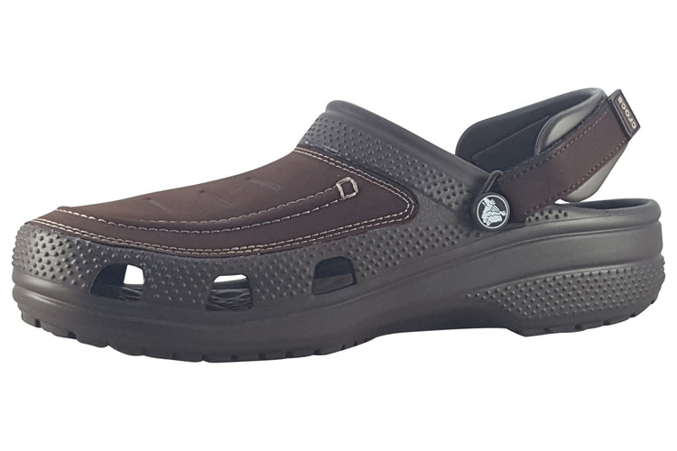 Crocs Yukon Vista Lite Ride Clog 207689 Espresso Mens Sandals