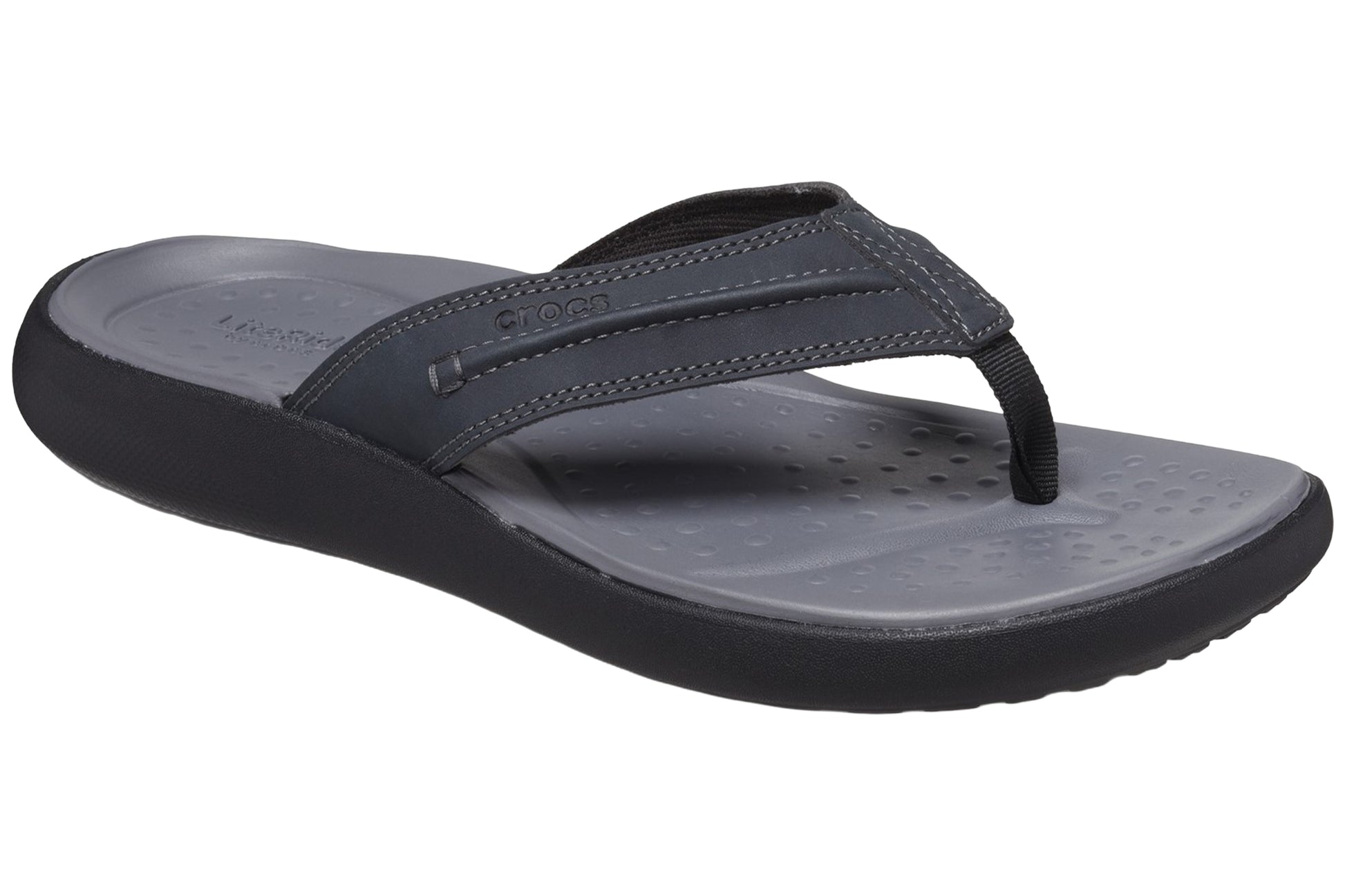 crocs-yukon-vista-ii-flip-black-sandal-mens-summer-right-angle