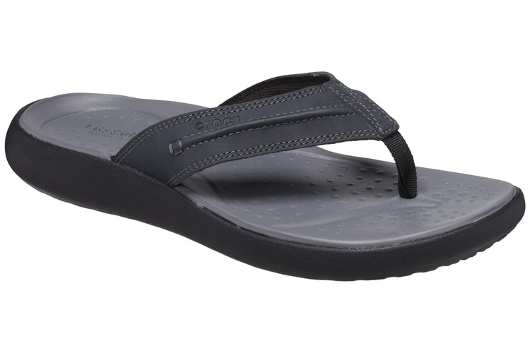 Crocs Yukon Vista II Black Mens Sandals