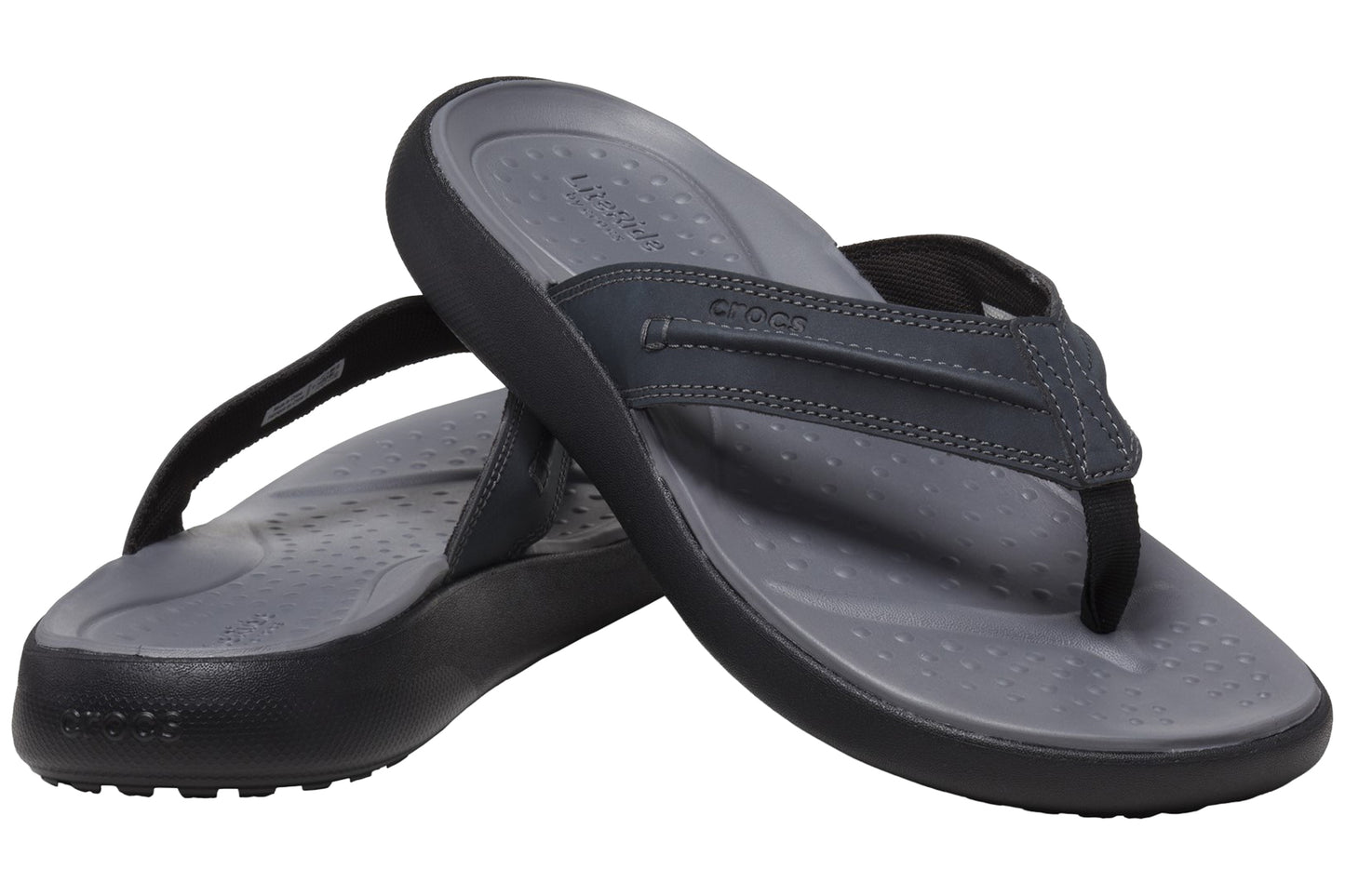 Crocs Yukon Vista II Black Mens Sandals