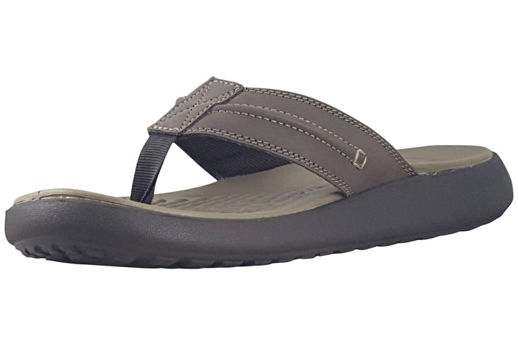 Crocs Yukon Vista II Flip 209332 Espresso Mens Sandals
