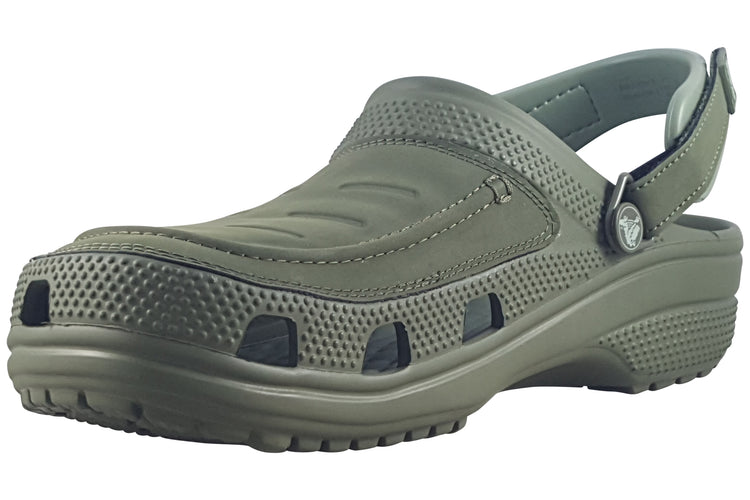 Crocs Yukon Vista Lite Ride Clog 207689 Army Green Mens Sandals