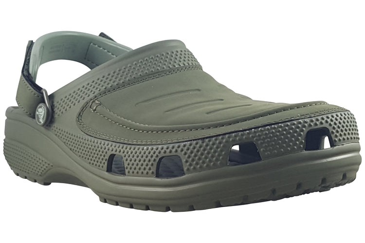 Crocs Yukon Vista Lite Ride Clog 207689 Army Green Mens Sandals