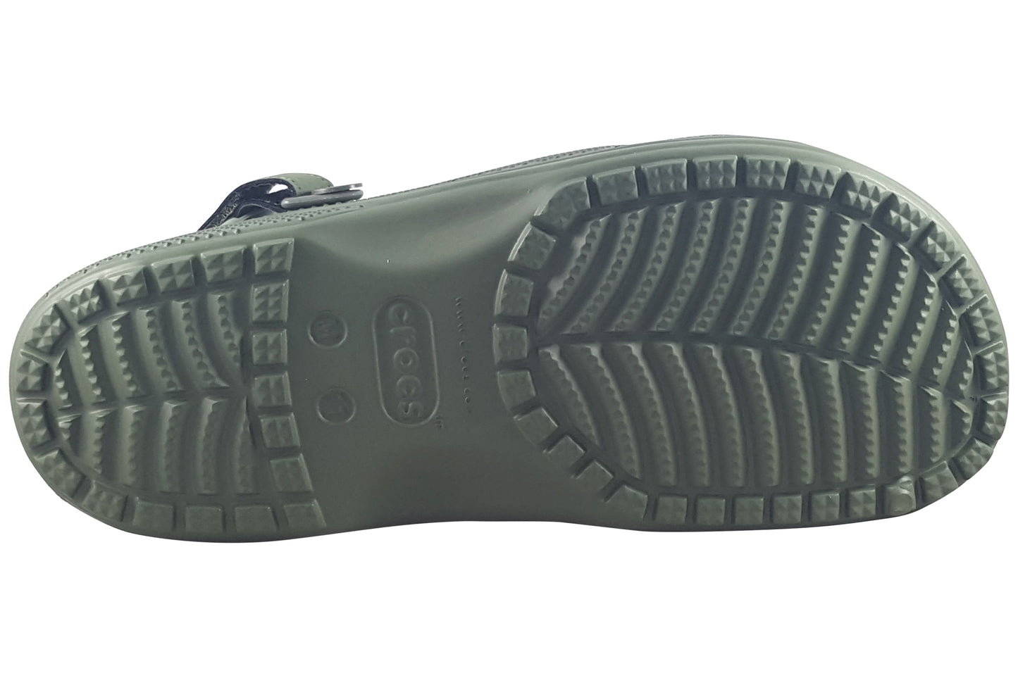 crocs yukon vista lr clog 207689 army green sole