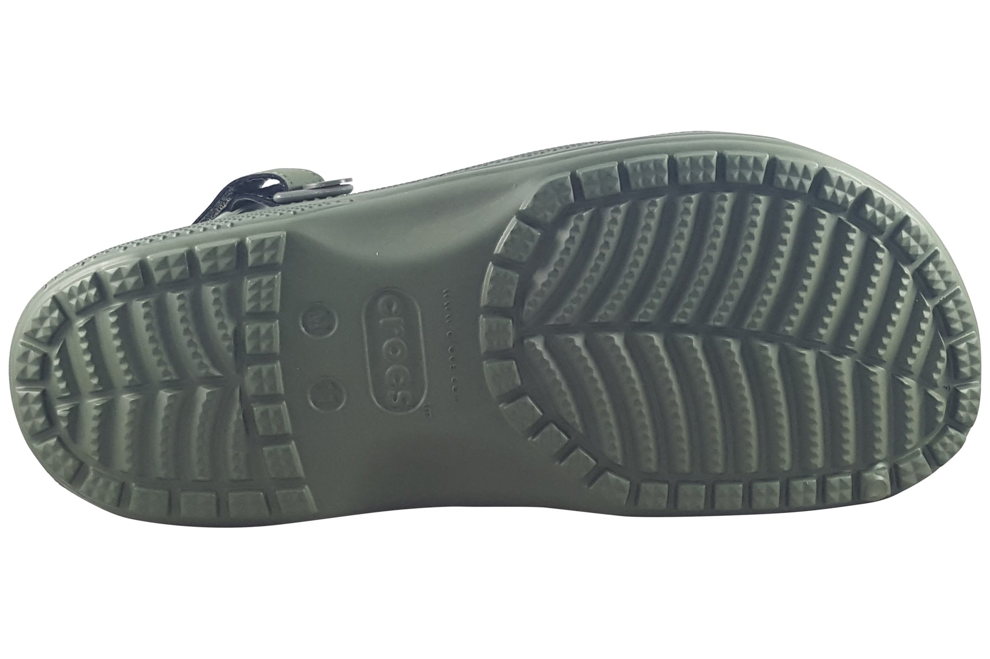 crocs-yukon-vista-lr-clog-207689-army-green-sole