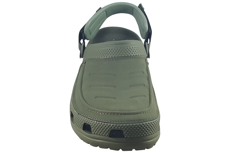 Crocs Yukon Vista Lite Ride Clog 207689 Army Green Mens Sandals