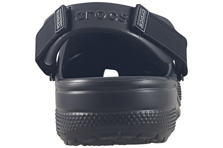 Crocs Yukon Vista Lite Ride Clog 207689 Black/Slate Grey Mens Sandals