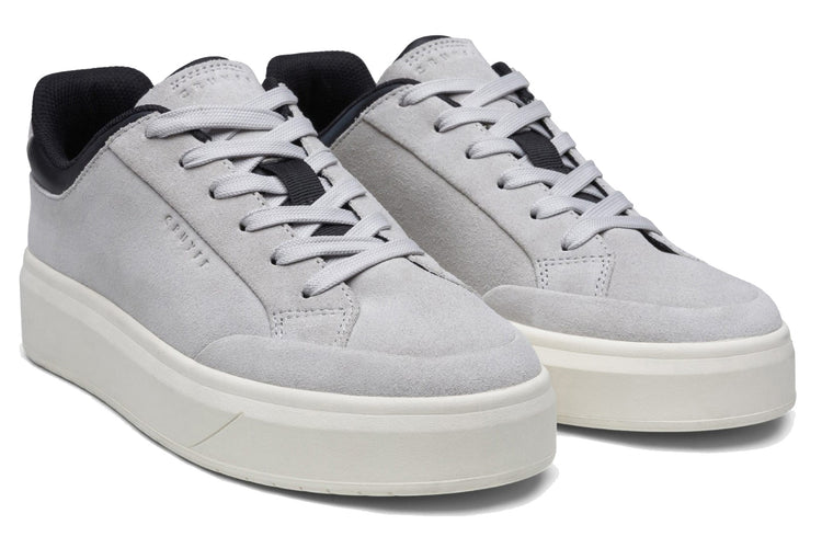Cruyff Derby Classic Suede Light Grey Mens Trainers