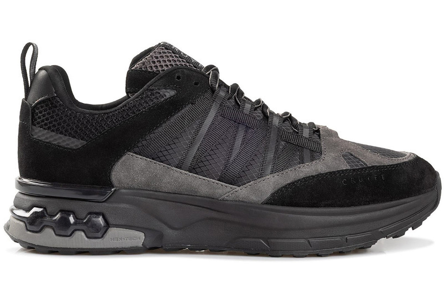 Cruyff Zephr Black/Grey Mens Trainers