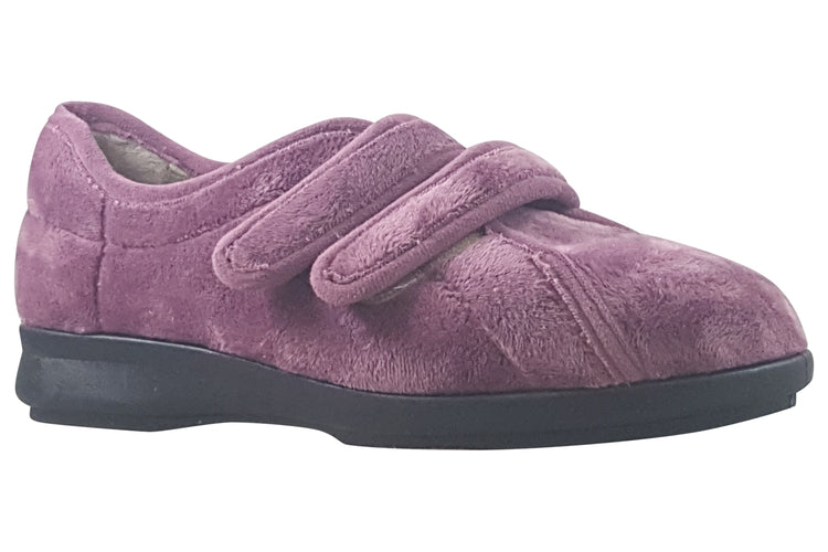 DB Fork 2V 72994L Mauve Women Slippers