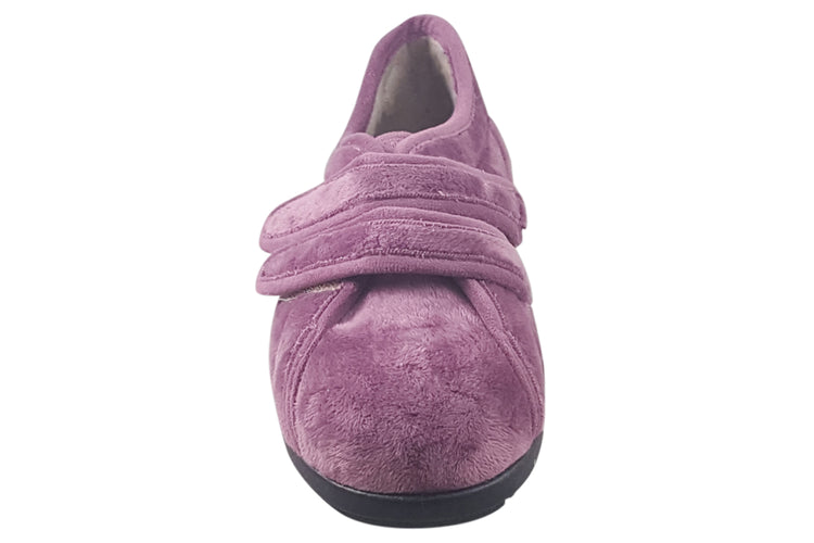 DB Fork 2V 72994L Mauve Women Slippers