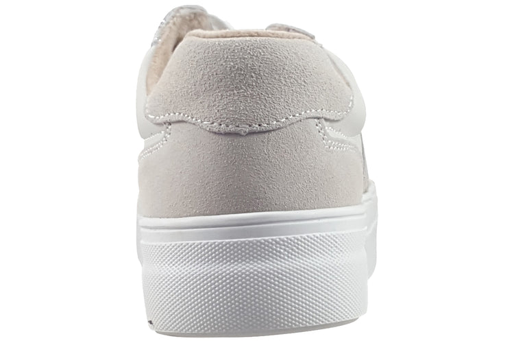 Drilleys Eighty Cheetah Vanilla Womens Fashion Trainers