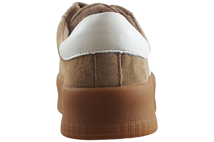 Drilleys Eighty Four Womens Fashion Trainers Desert Sands