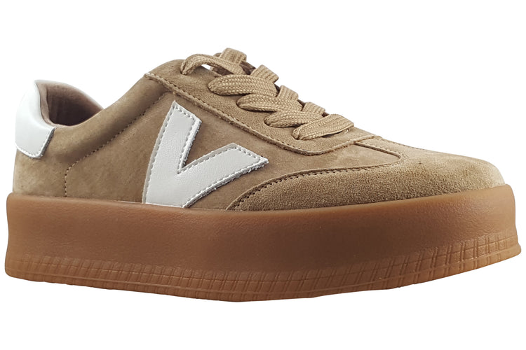 Drilleys Eighty Four Womens Fashion Trainers Desert Sands