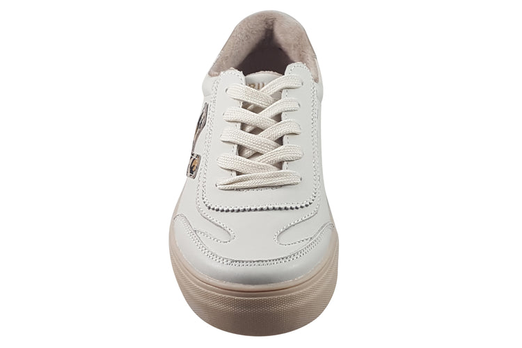 Drilleys Eighty Whipped Cheetah Womens Fashion Trainers