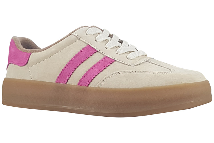 Drilleys Fifty Antique Cherry Womens Fashion Trainers