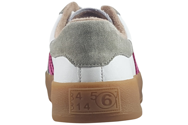 Drilleys Fifty Cherry Olive Womens Fashion Trainers