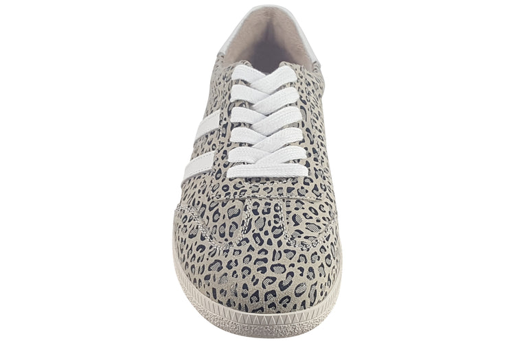 Drilleys Fifty Three Cheetah Womens Fashion Trainers