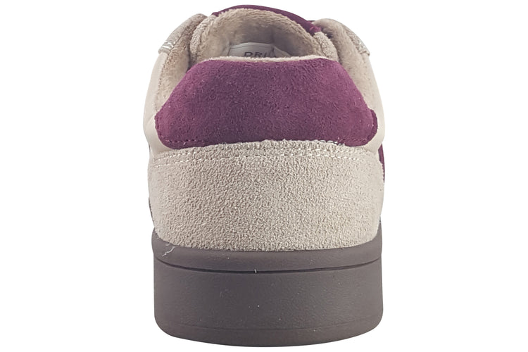 Drilleys Forty One Plum Line Womens Fashion Trainers
