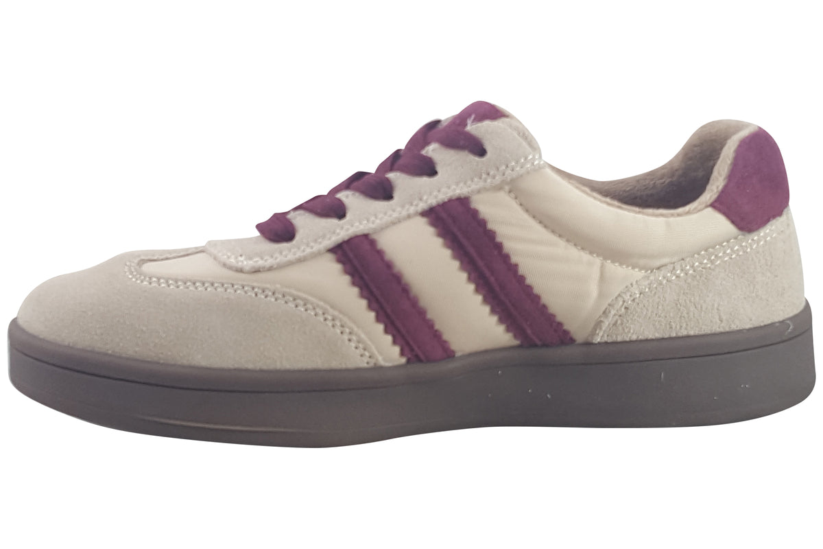 Drilleys Forty One Plum Line Womens Fashion Trainers