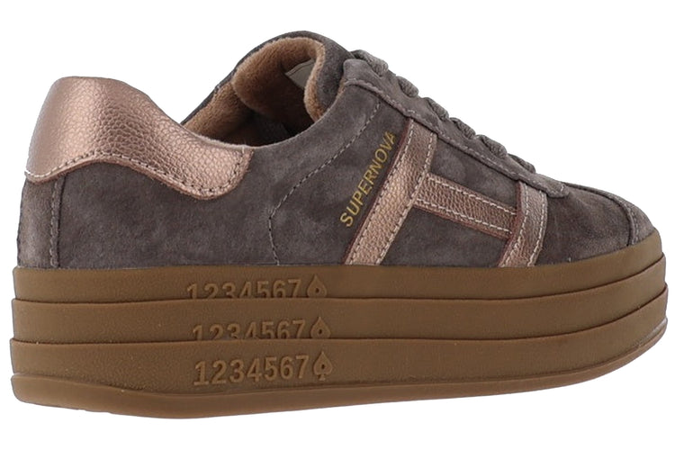 Drilleys Sixty Eight Womens Fashion Trainers Tornado Gold