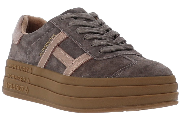 Drilleys Sixty Eight Womens Fashion Trainers Tornado Gold