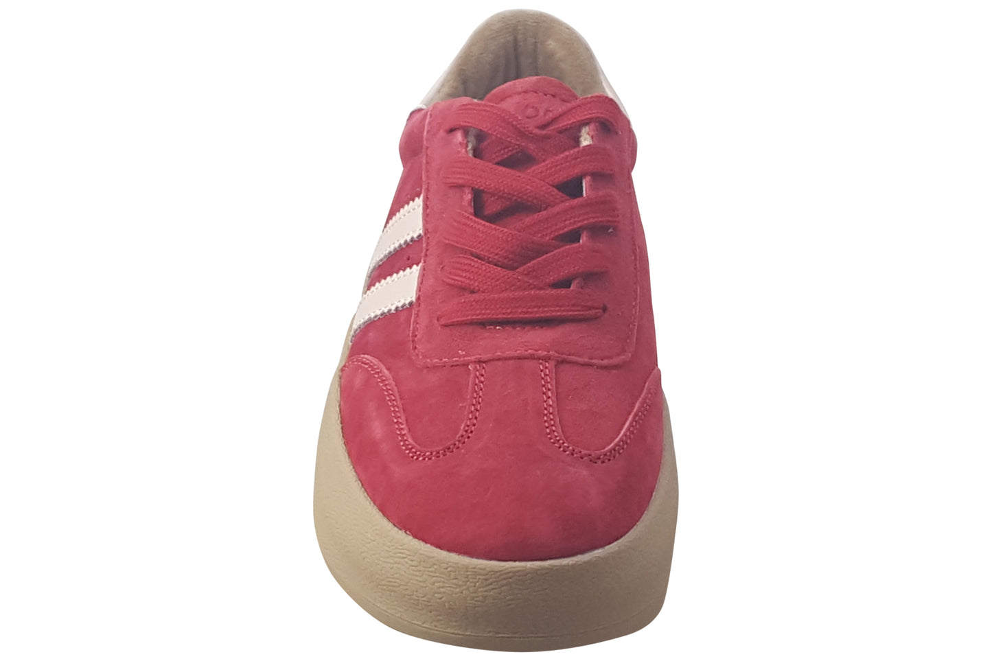 Drilleys Thirty Three Red Womens Fashion Trainers
