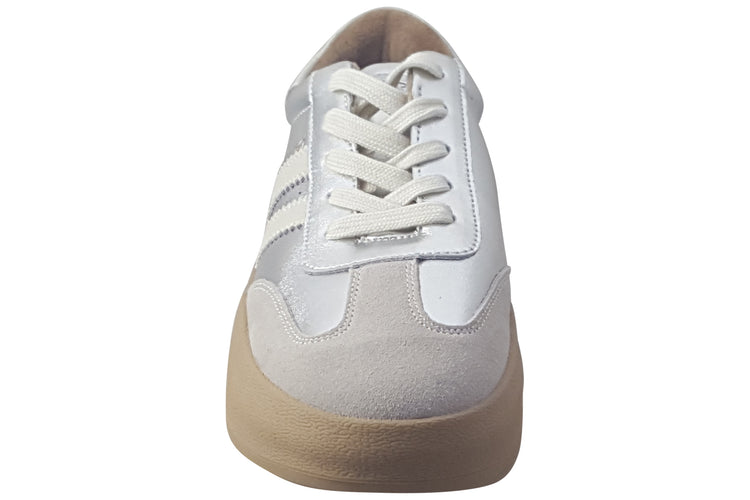 Drilleys Thirty Three Whipped Nickel Womens Fashion Trainers