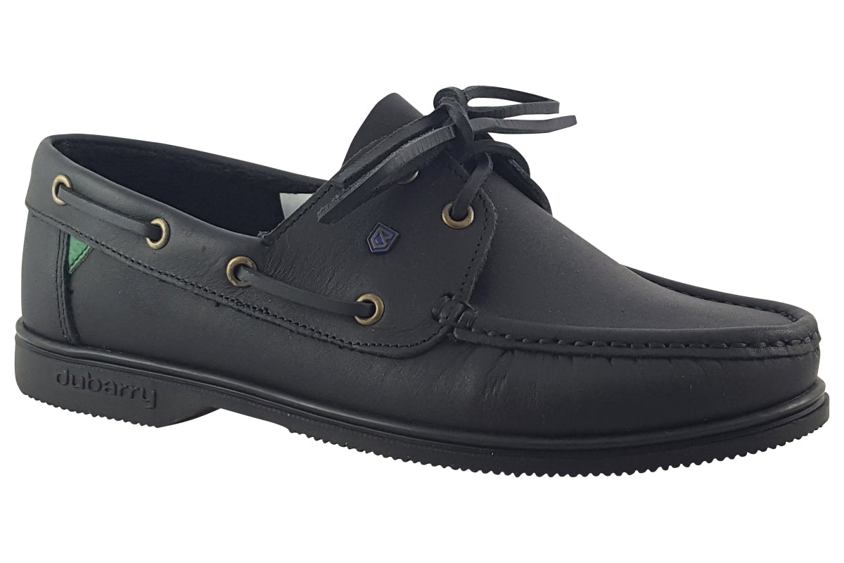 dubarry-admiral-boat-shoes-black-right