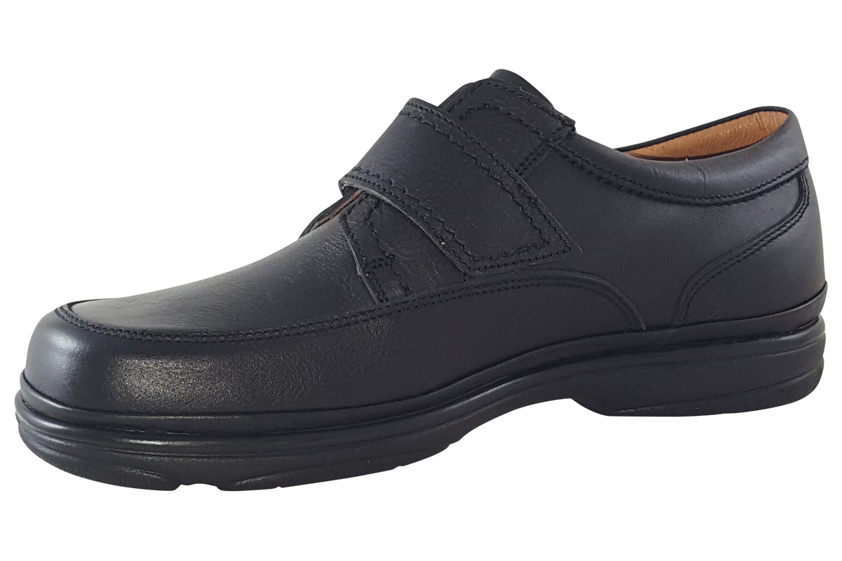 dubarry braston black mens shoes left