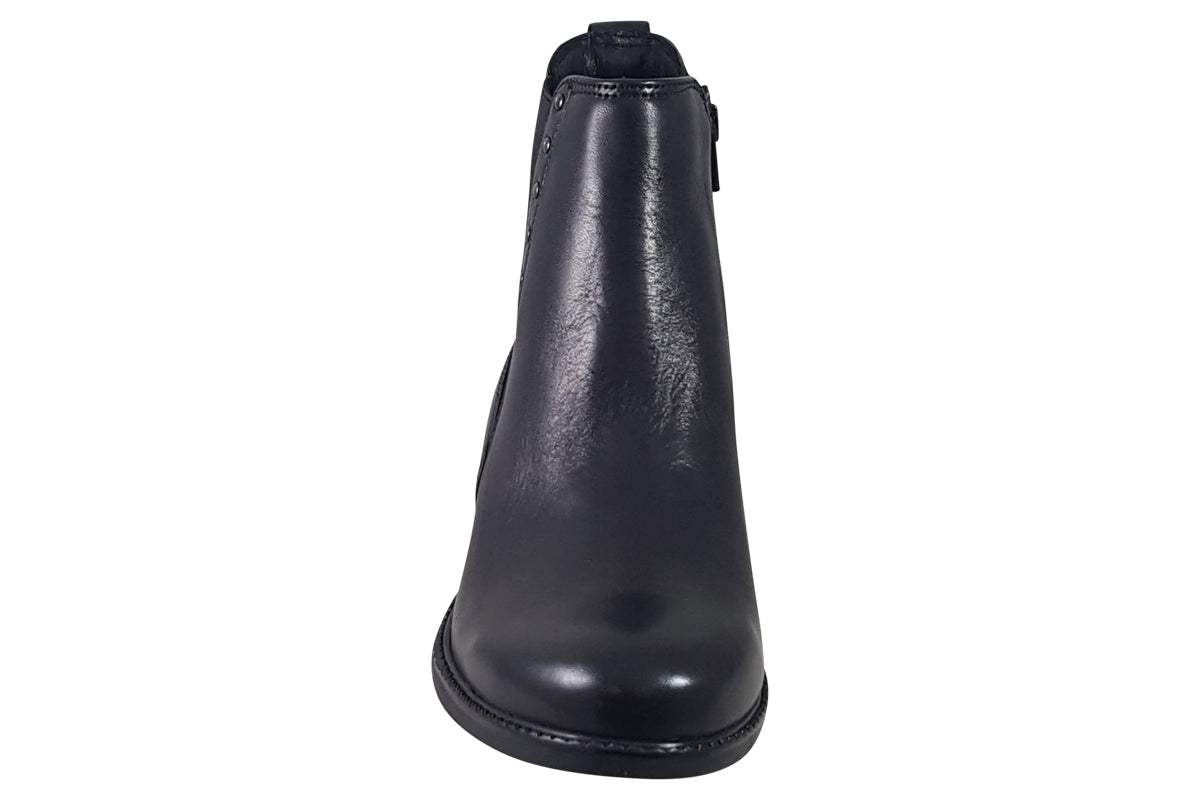 dubarry crest black womens boots top