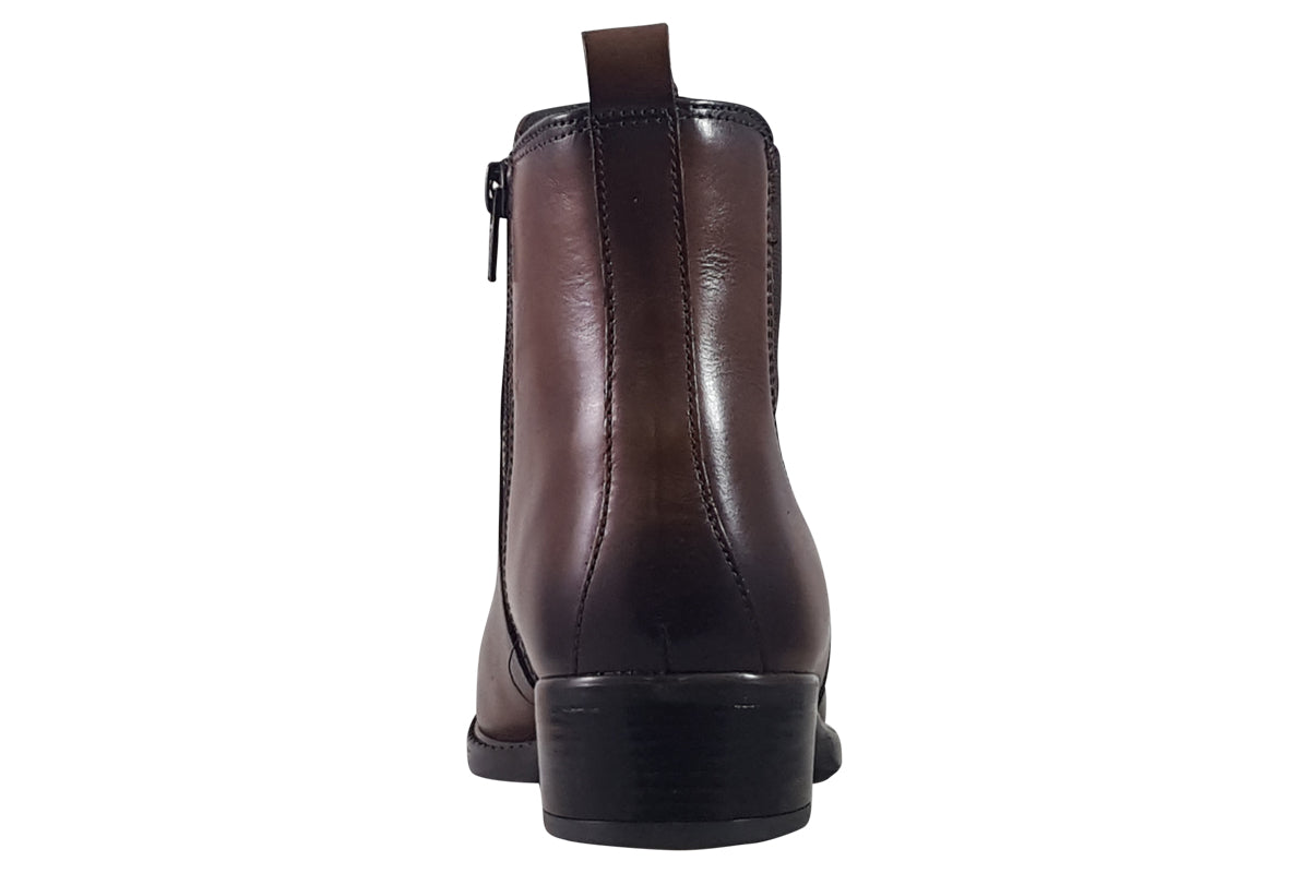 dubarry crest chestnut womens boots back
