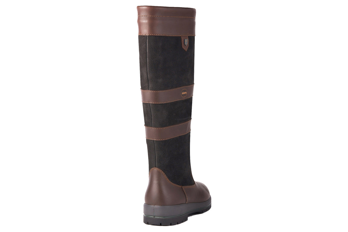 dubarry-galway-black-brown-extra-fit-womens-boots-back