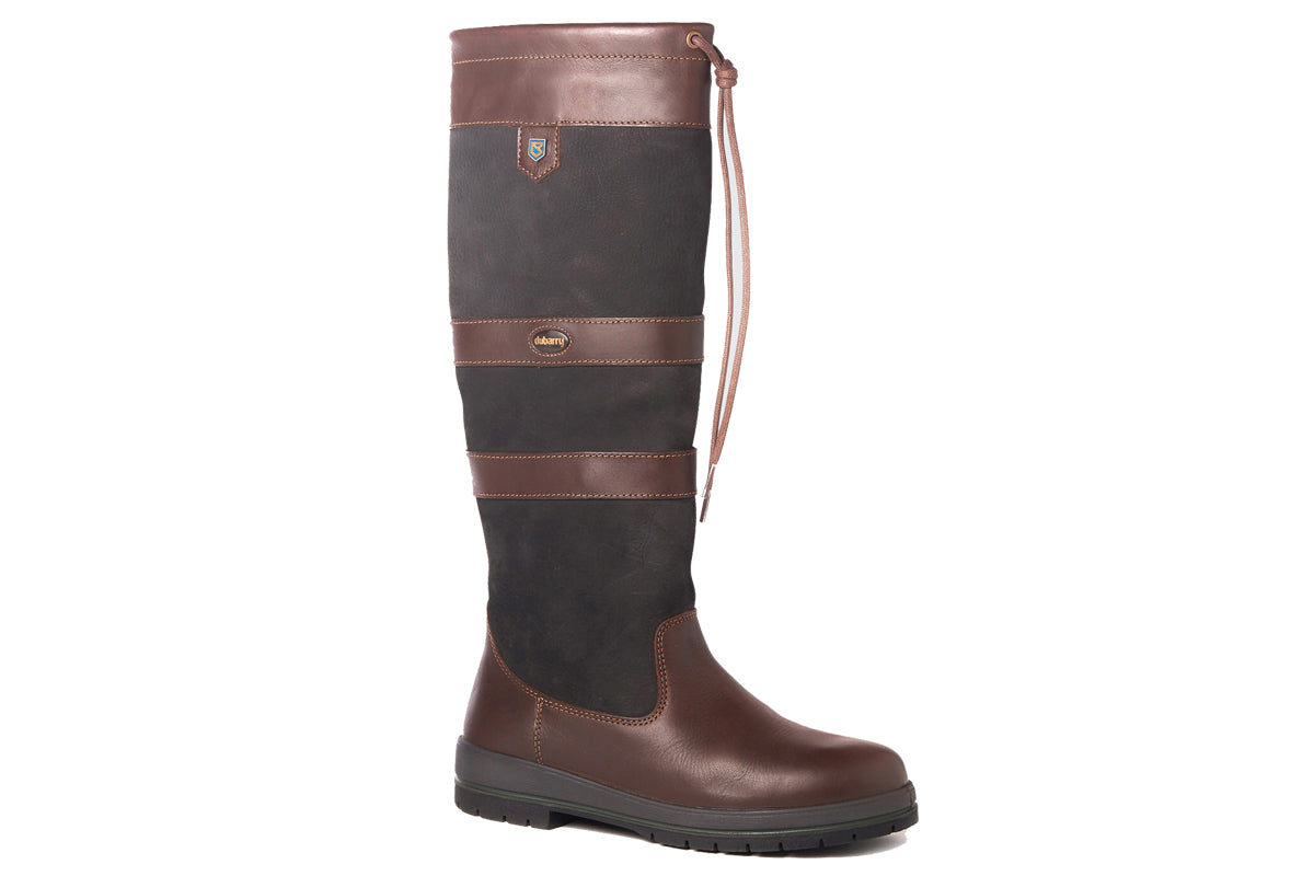 dubarry-galway-black-brown-slim-fit-womens-boots-right