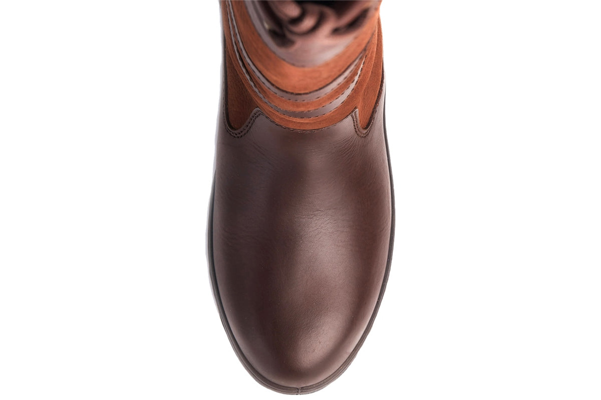 dubarry galway walnut standard fit womens boots top