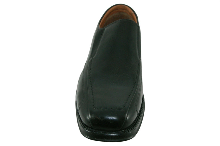 Dubarry Geff 5767 Black Boys School Shoes